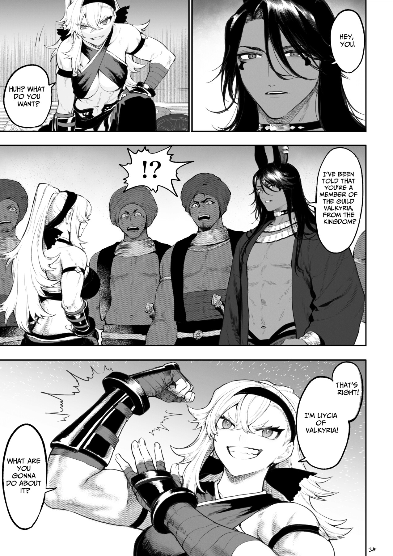 Hentai Manga Comic-Valkyrie and the War! ~Female Fighter Edition~-Read-38